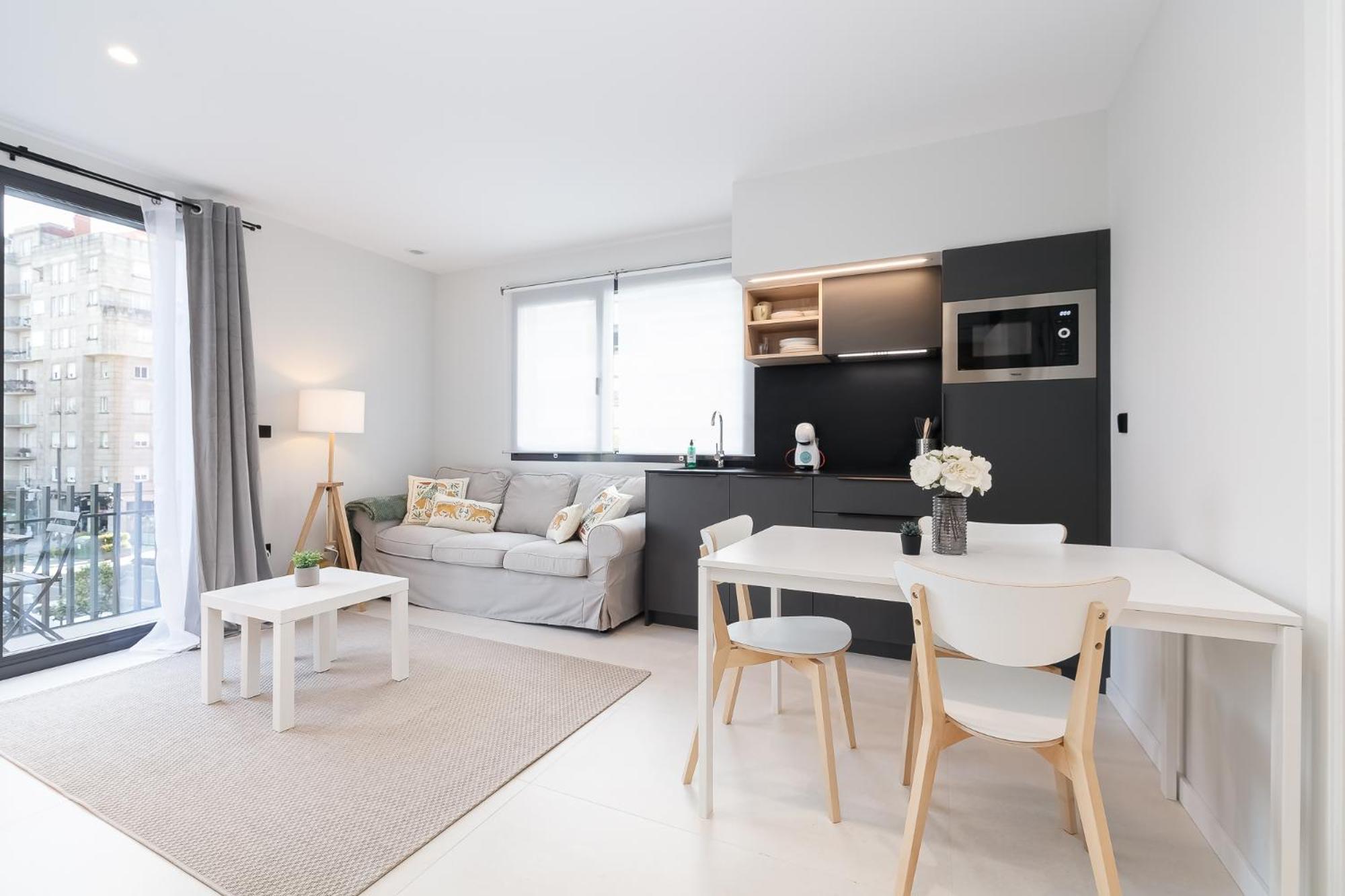 Elegante Y Luminoso En Vigo - Apto 6 By Cabana Rentals エクステリア 写真